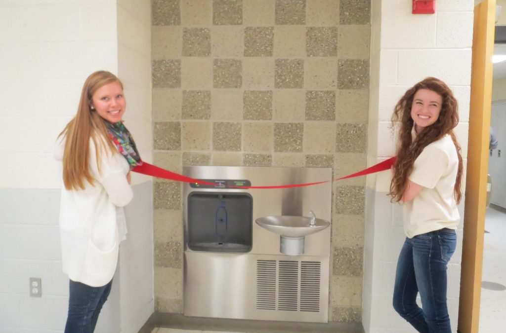 Westford Academy Bottle Filling Stations Give Hope for Saving Plastic